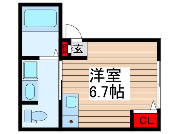 ベレガンス柏の物件間取画像